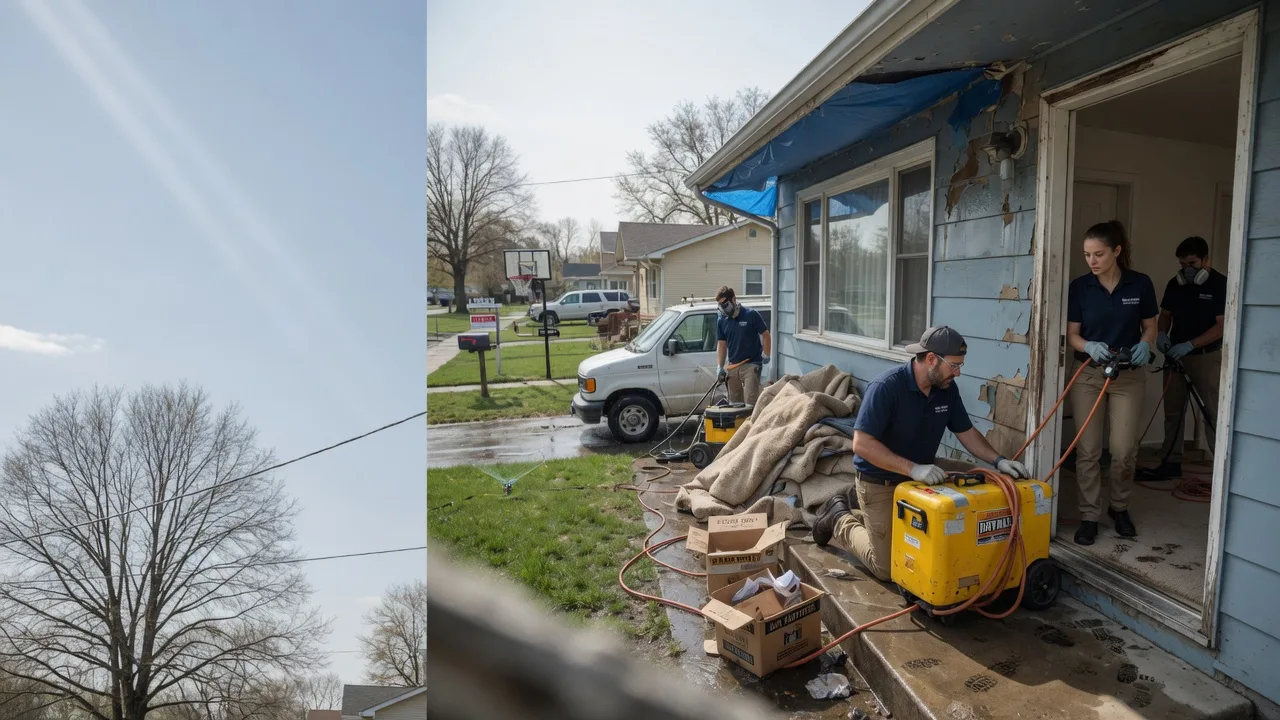 Basement Flood Cleanup in Hollow Rock, TN near me